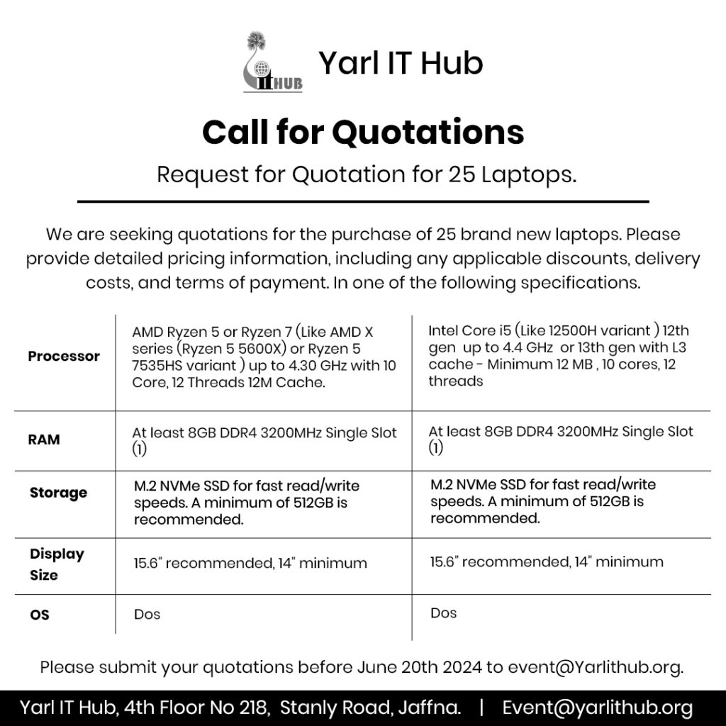 Request for Quotation 5