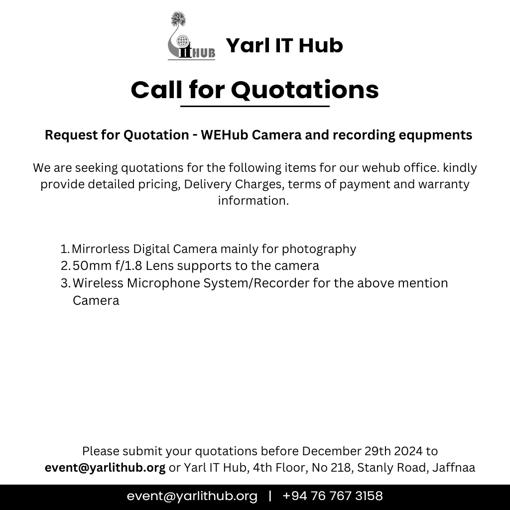 Request for Quotation 11